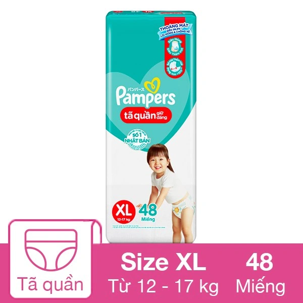 Tã quần Pampers Jumbo size M 60 miếng (7 - 12 kg) 9