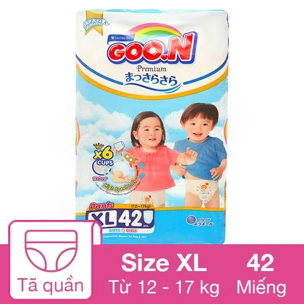 Tã quần GOO.N Premium size M 56 miếng (7 - 12 kg) 5