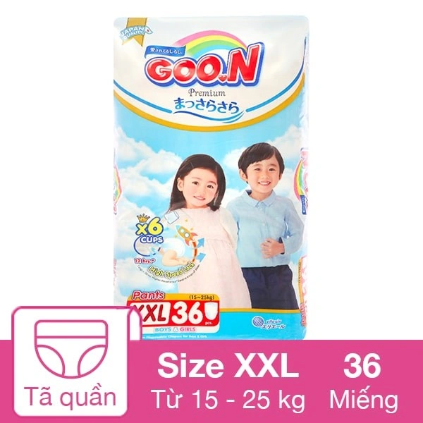 Tã quần GOO.N Premium size M 56 miếng (7 - 12 kg) 7