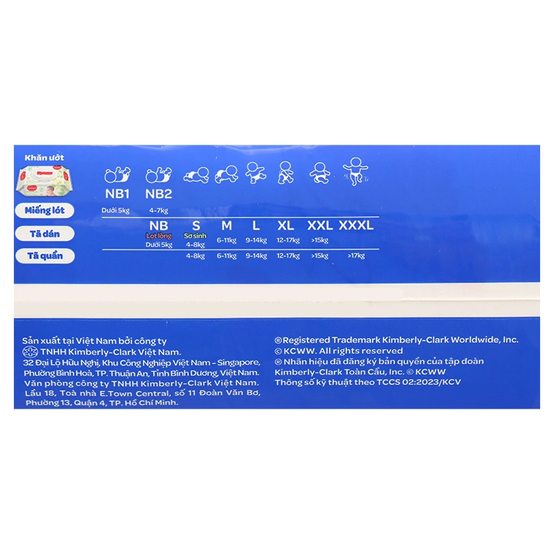 Tã dán Huggies Skincare size L 68 miếng (9 - 14 kg) 13