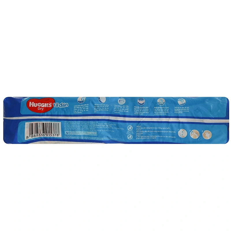 Tã dán Huggies Dry size XXL 56 miếng (Trên 15 kg) 3
