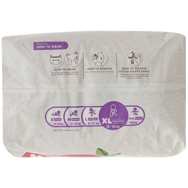 Tã quần Huggies Platinum nature made siêu cao cấp size XL 38 miếng (12 - 18 kg) 5
