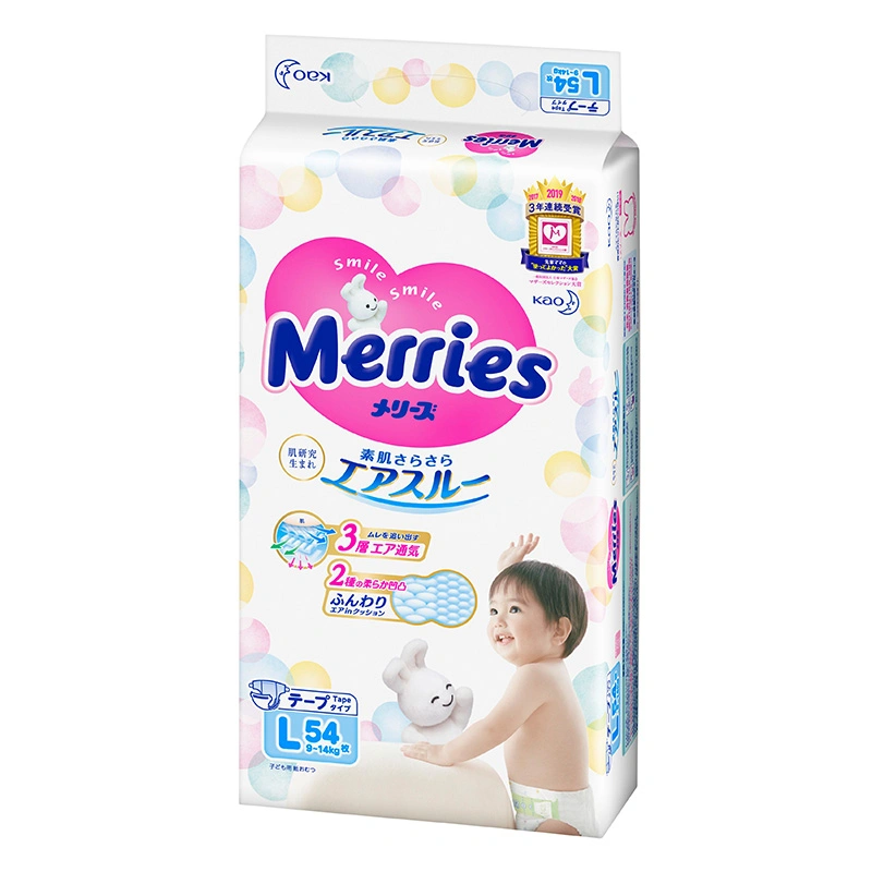 Tã dán Merries size L 54 miếng (9 - 14 kg) 3