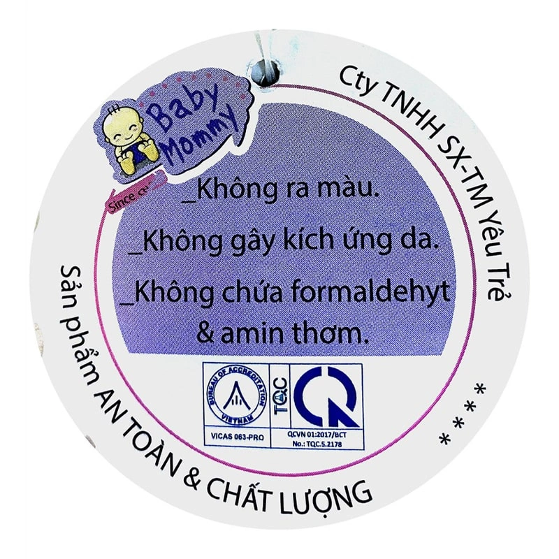 Tã dán màu Babymommy Size S - Quà 7