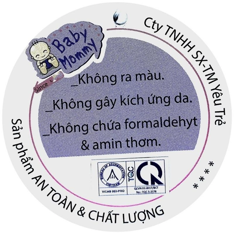 Set 3 tã vải màu in họa tiết BabyMommy size M (6 - 11 kg) 7
