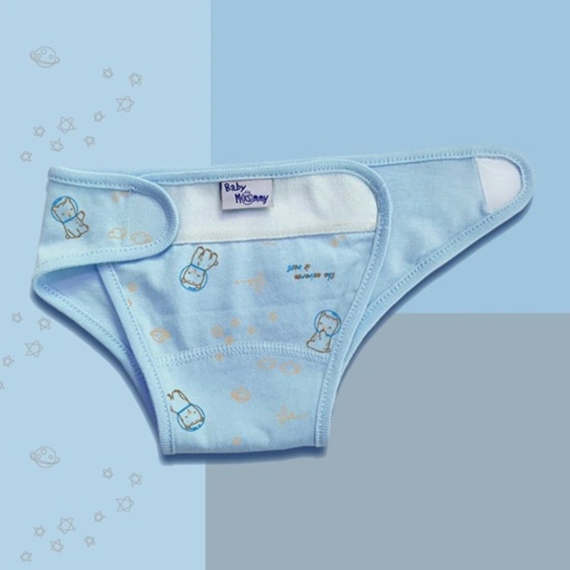 Set 3 tã vải màu in họa tiết BabyMommy size XS (Dưới 5 kg) 12