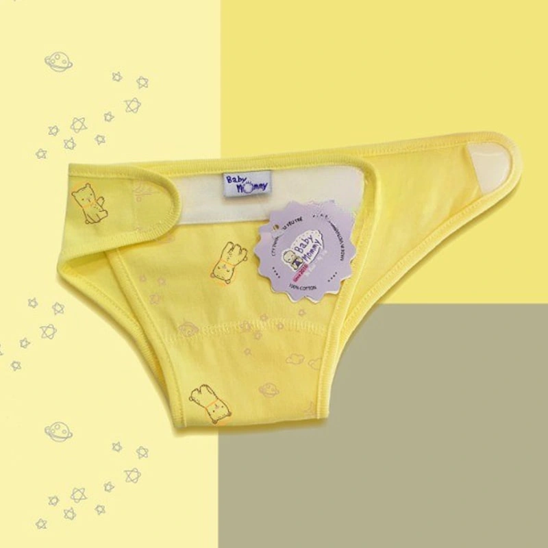 Set 3 tã vải màu in họa tiết BabyMommy size XS (Dưới 5 kg) 4