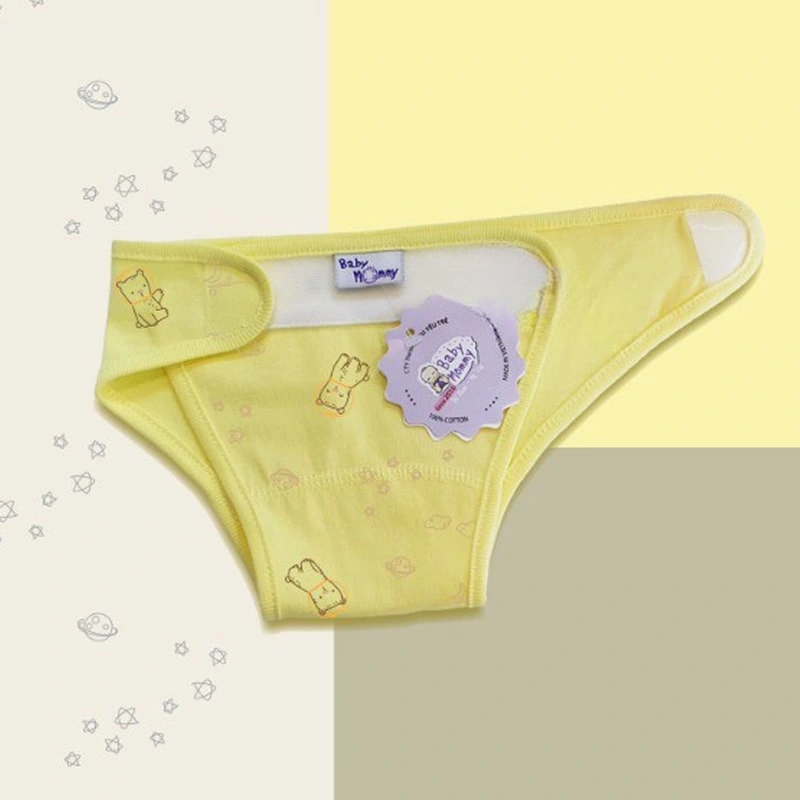 Set 3 tã vải màu in họa tiết BabyMommy size XS (Dưới 5 kg) 5
