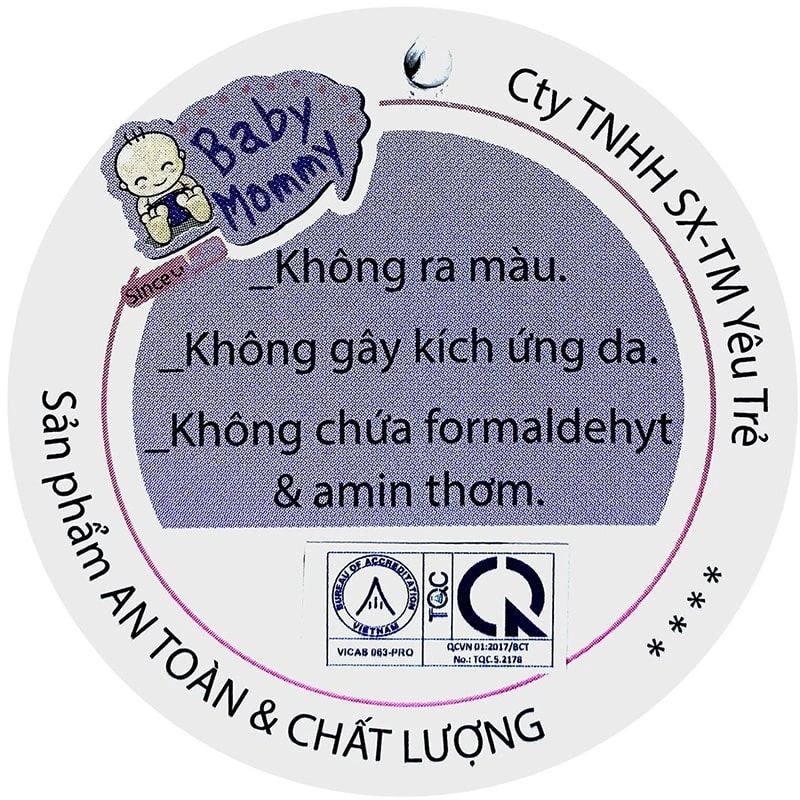 Set 3 tã vải màu in họa tiết BabyMommy size XS (Dưới 5 kg) 8