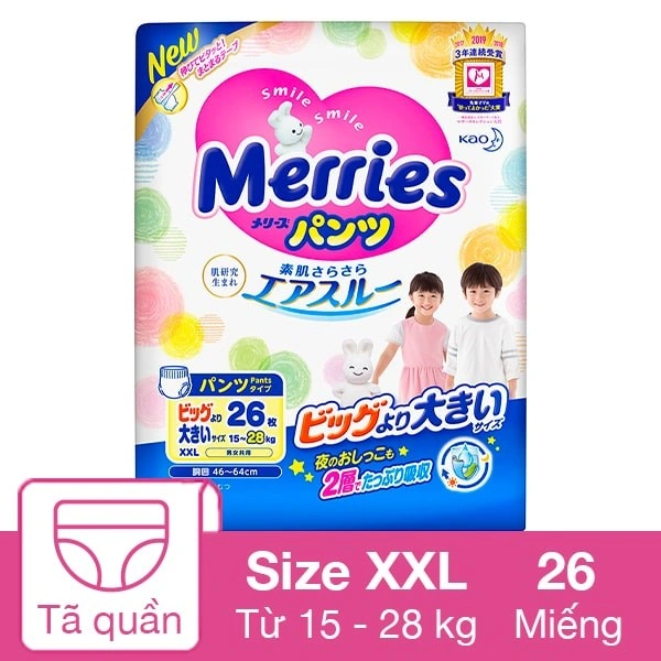 Tã quần Merries size L 44 miếng (9 - 14 kg) 7