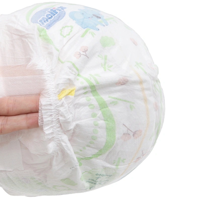 Tã dán Molfix thiên nhiên size S 80 miếng (4 - 8 kg) 4