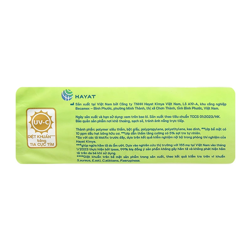 Tã quần Molfix thiên nhiên size XL 32 + 6 miếng (12 - 17 kg) 25