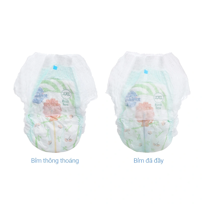 Tã quần Molfix thiên nhiên size XL 32 + 6 miếng (12 - 17 kg) 36