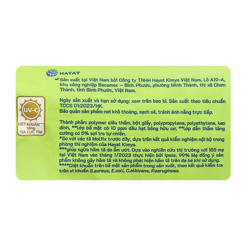 Tã quần Molfix thiên nhiên size XL 32 + 6 miếng (12 - 17 kg) 37