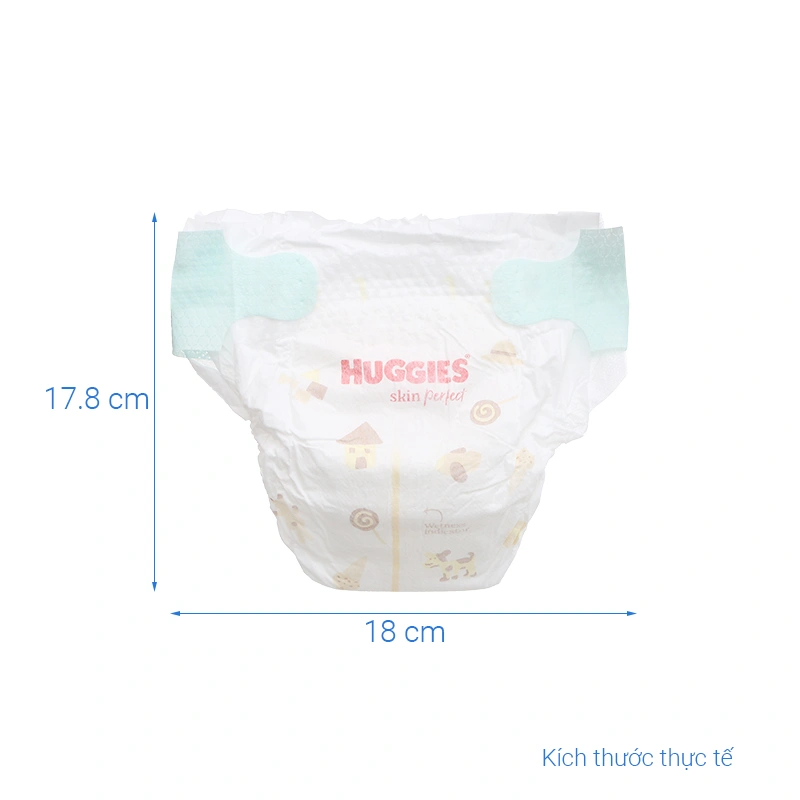 Tã dán Huggies Skin Perfect size NB 70 miếng (Dưới 5 kg) - Giao bao bì +0/+4/+6 ngẫu nhiên 4