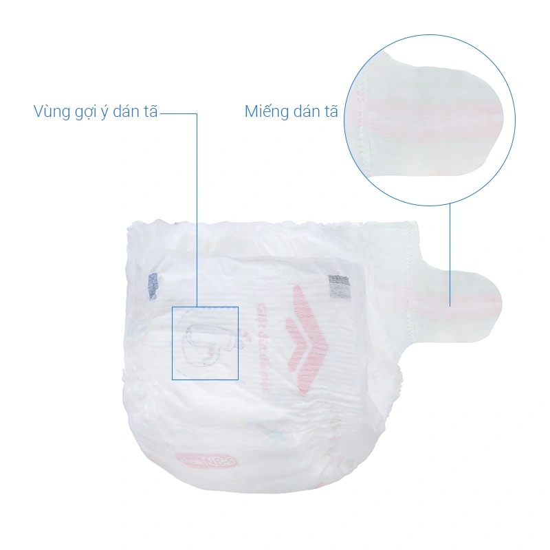 Tã quần mở một bên Bobby size NB-s 74 miếng (3 - 8 kg) 7