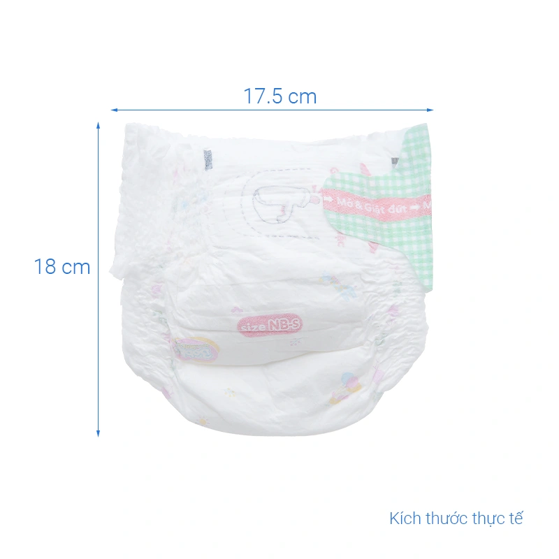 Tã quần mở một bên Bobby size NB-s 74 miếng (3 - 8 kg) 8