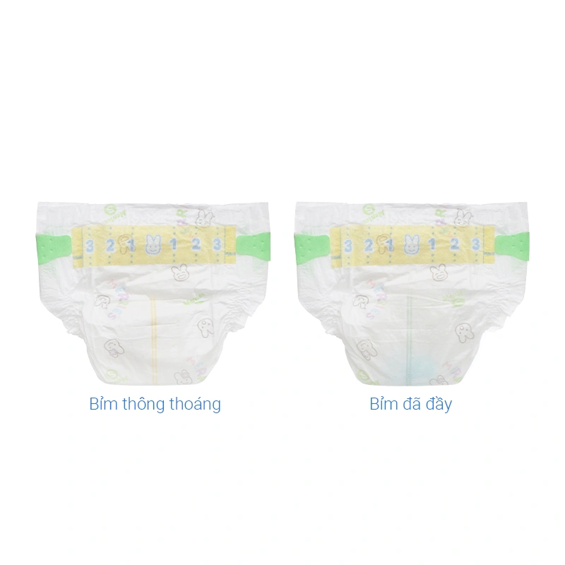 Tã dán Merries size NB 76 miếng (Dưới 5 kg) - Mẫu mới 36