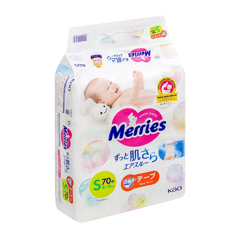 Tã dán Merries size NB 76 miếng (Dưới 5 kg) - Mẫu mới 27