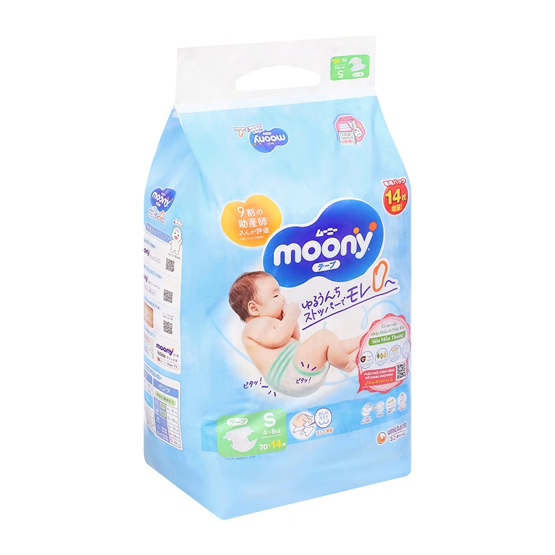 Tã dán Moony size NB 90 miếng (Dưới 5 kg) 63