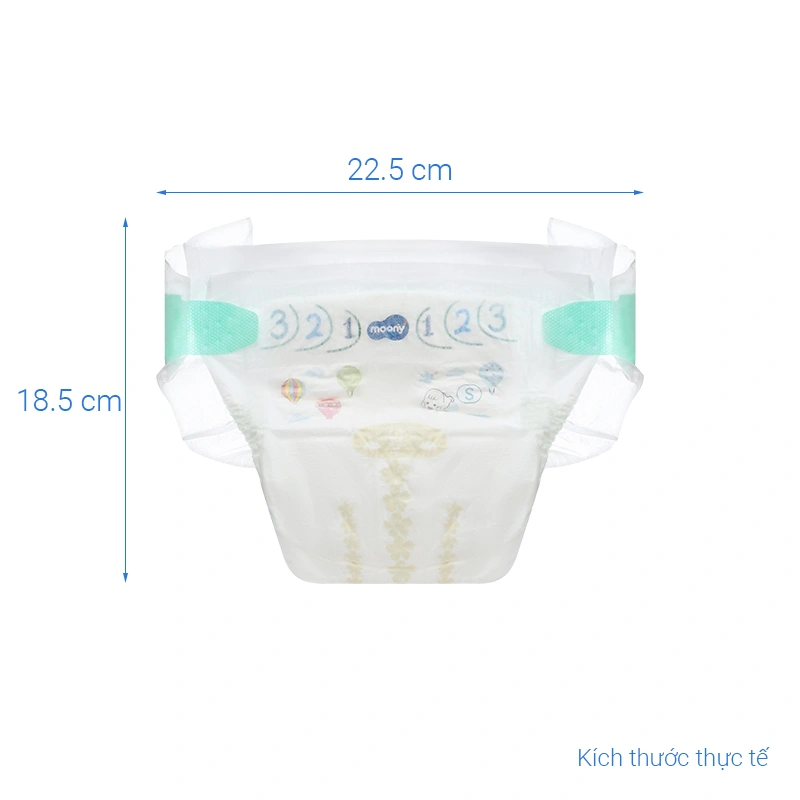 Tã dán Moony size NB 90 miếng (Dưới 5 kg) 67