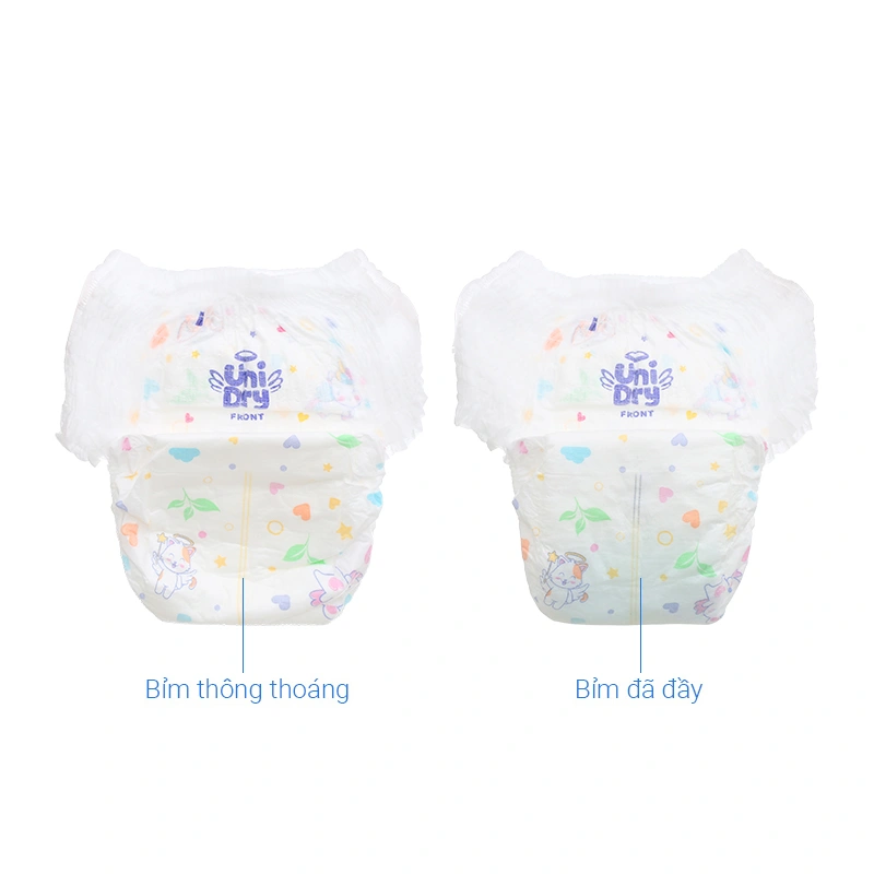 Tã quần Unidry Supreme Thin & Soft size XL 60 + 8 miếng (12 - 17 kg) 50