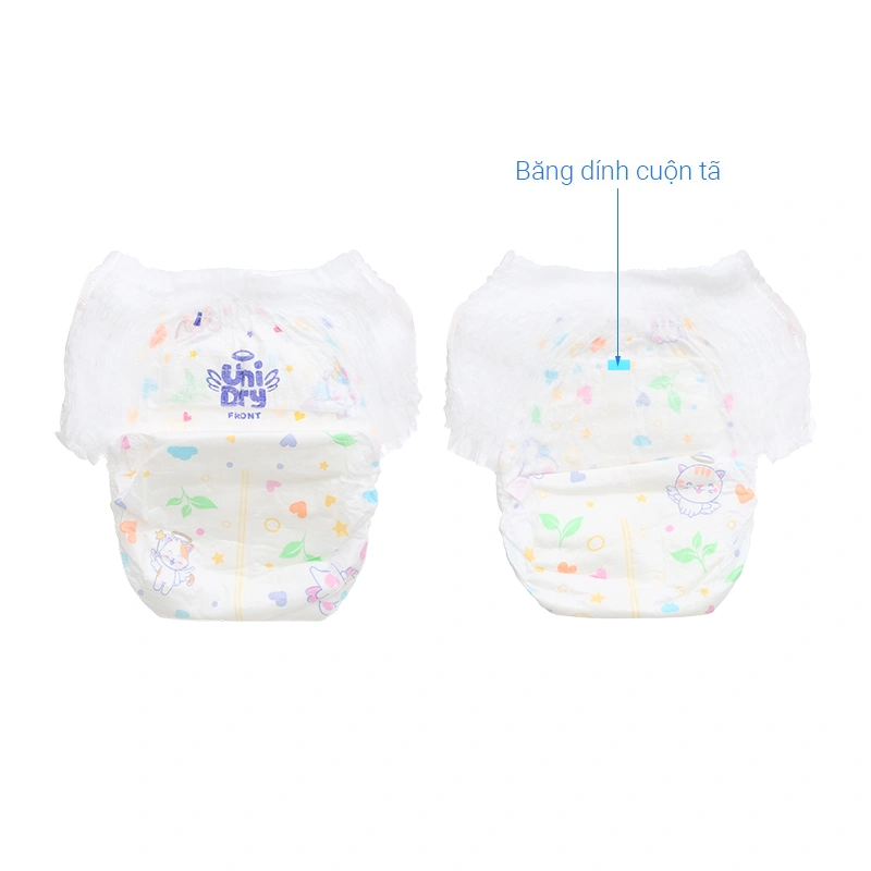 Tã quần Unidry Supreme Thin & Soft size XL 60 + 8 miếng (12 - 17 kg) 44