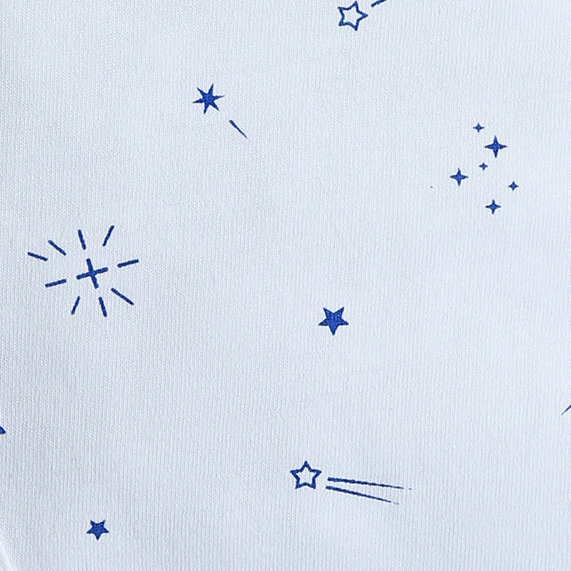 Set 3 tã vải sơ sinh IQ Baby họa tiết sao băng xanh size S1 (3 - 5 kg) 10