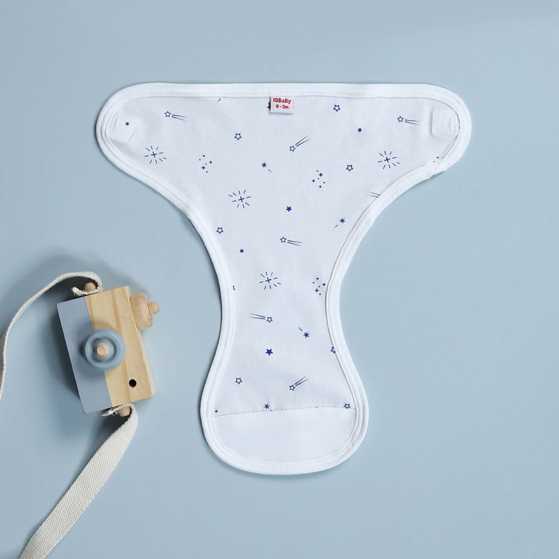 Set 3 tã vải sơ sinh IQ Baby họa tiết sao băng xanh size S1 (3 - 5 kg) 4