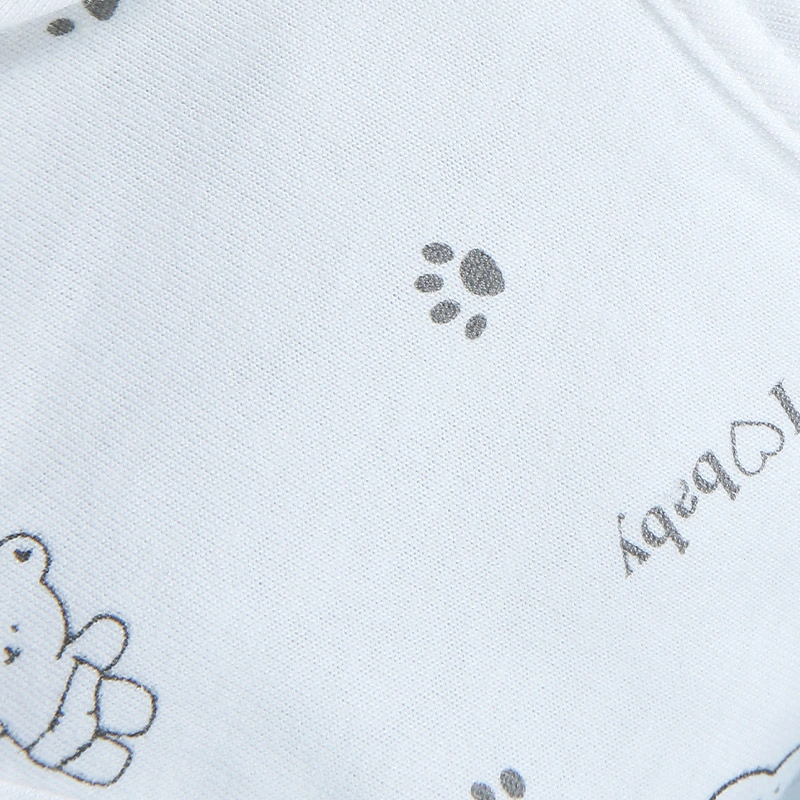 Set 3 tã vải sơ sinh IQ Baby họa tiết gấu xám size S2 (5 - 7 kg) 10