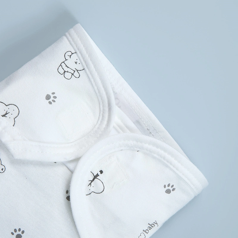 Set 3 tã vải sơ sinh IQ Baby họa tiết gấu xám size S2 (5 - 7 kg) 6