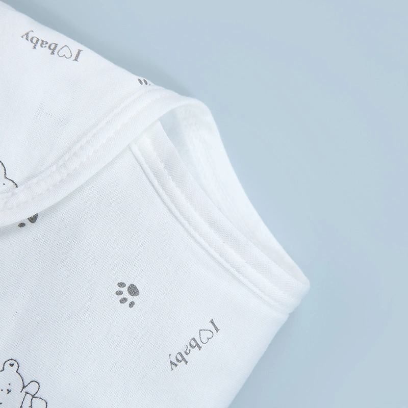 Set 3 tã vải sơ sinh IQ Baby họa tiết gấu xám size S2 (5 - 7 kg) 7