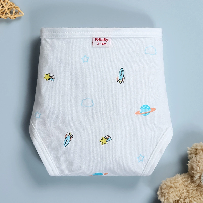 Set 3 tã vải sơ sinh IQ Baby họa tiết quả địa cầu size S2 (5 - 7 kg) 3