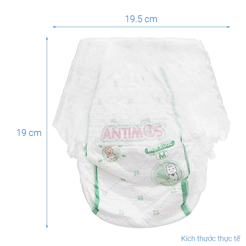 Tã quần Bobby Antimos xua muỗi size M 52 miếng (6 - 11 kg) 7