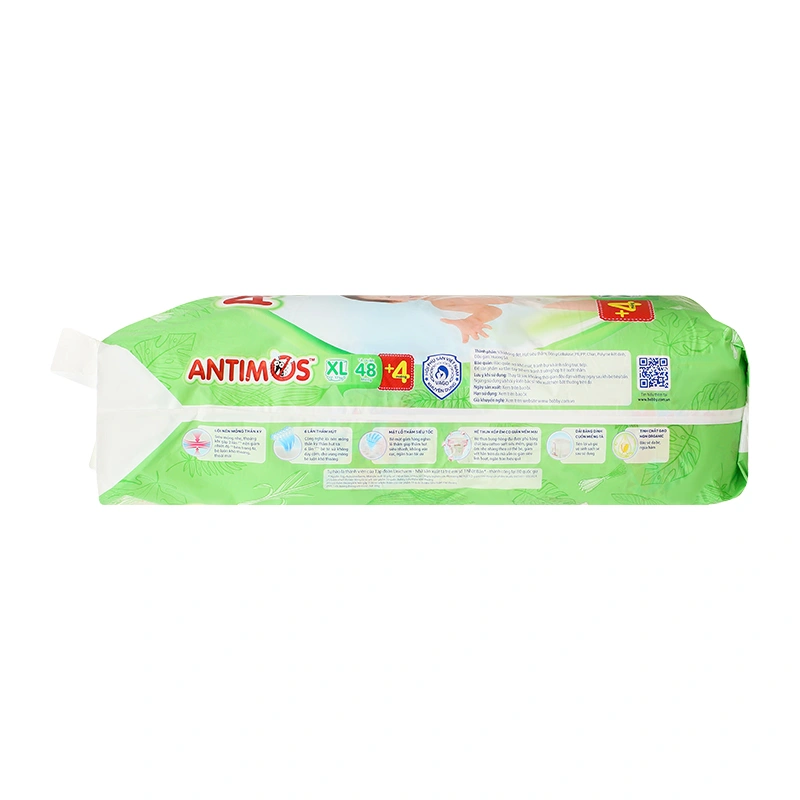 Tã quần Bobby Antimos xua muỗi size M 52 miếng (6 - 11 kg) 40