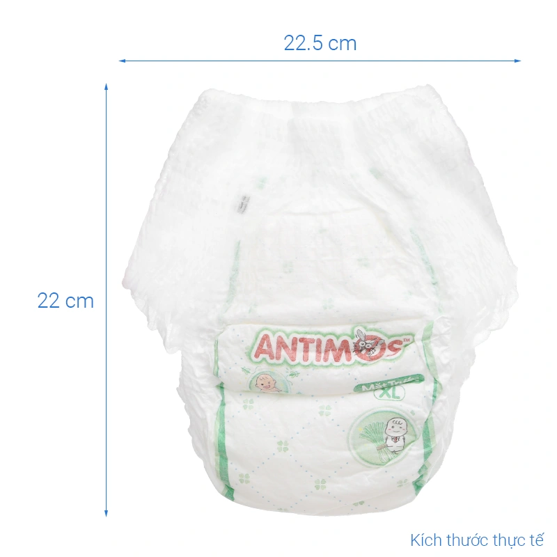 Tã quần Bobby Antimos xua muỗi size M 52 miếng (6 - 11 kg) 43