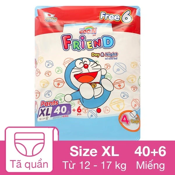 Tã quần GOO.N Friend Pants size M 60 miếng (7 - 12 kg) 7