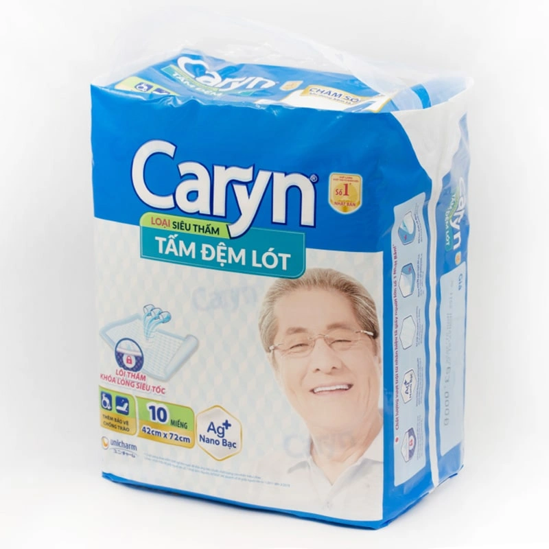 Tấm đệm lót Caryn siêu thấm size L 10 miếng 3