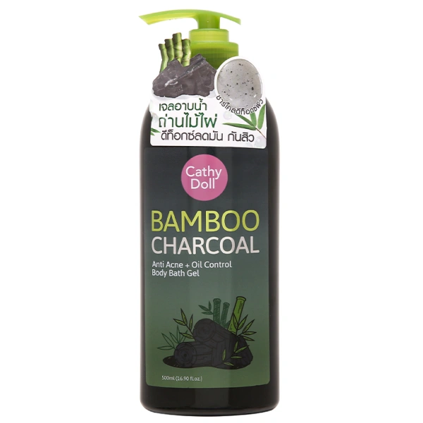 Sữa tắm than tre Cathy Doll Bamboo Charcoal 500 ml 1