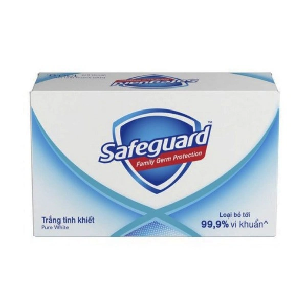 Xà bông cục Safeguard trắng tinh khiết bảo vệ vượt trội hương dịu nhẹ 135g 1