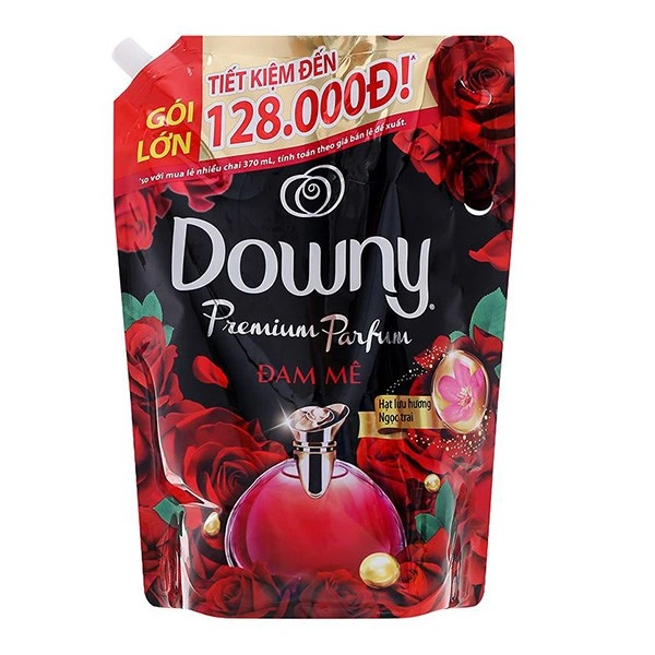 Nước xả Downy Đam Mê hương nước hoa túi 3 lít 5