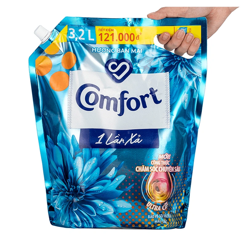 Nước xả Comfort 1 Lần Xả hương ban mai túi 3.8 lít 22