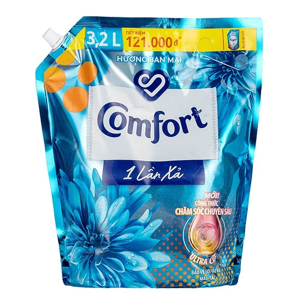 Nước xả Comfort 1 Lần Xả hương ban mai túi 3.8 lít 19