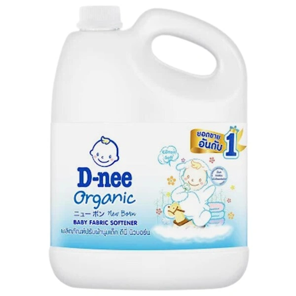 Nước xả quần áo cho bé D-nee Trắng hương sữa can 2.8 lít 1