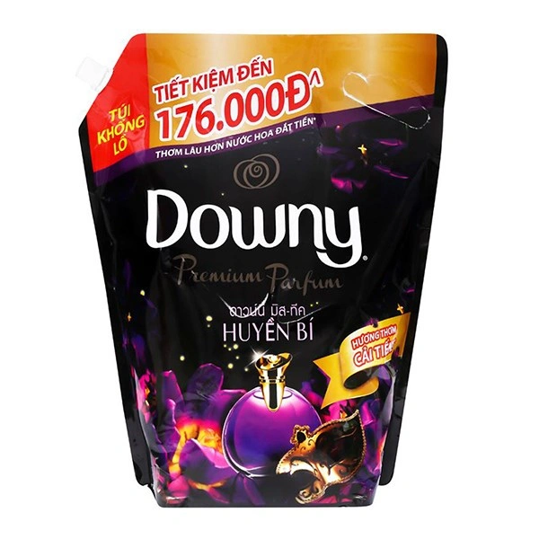 Nước xả Downy Huyền Bí hương mộc lan, hoa violet và hoa bưởi túi 1.58 lít 8