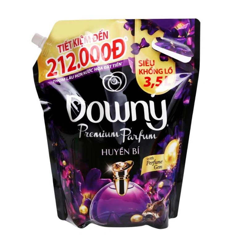 Nước xả Downy Huyền Bí hương mộc lan, hoa violet và hoa bưởi túi 1.58 lít 13