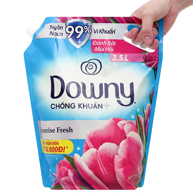 Nước xả Downy Chống Khuẩn hương nắng mai túi 3.5 lít 3