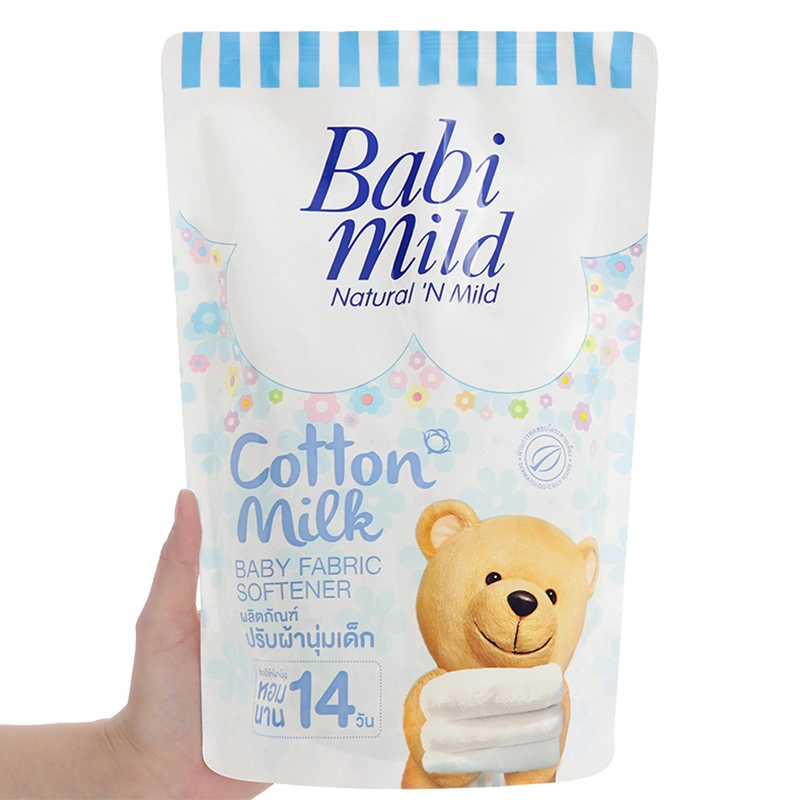 Nước xả quần áo cho bé Babi Mild hương ngọt dịu túi 1.5 lít 3