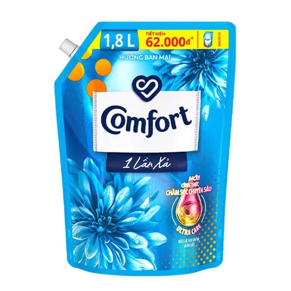 Nước xả Comfort 1 Lần Xả hương ban mai túi 3.8 lít 7