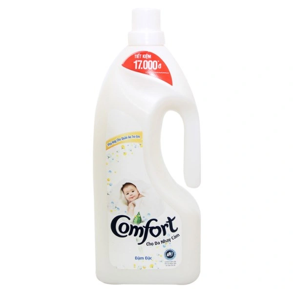 Nước xả quần áo cho bé Comfort cho da nhạy cảm hương phấn dịu nhẹ túi 1.8 lít 5
